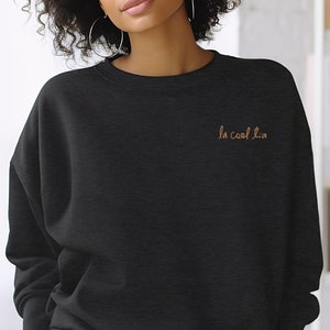 La Cool Tia  | Embroidered | Unisex Premium Sweatshirt