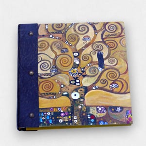 Wooden Album &quot;The Tree of Life&quot;, Wooden Photo Album, Photo Memory Book, Scrapbook, Thinkbook, Personalized Album, Personalized Scrapbook