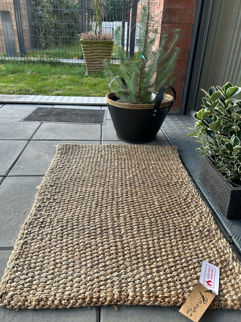 Tapis De Jute Naturel image 8