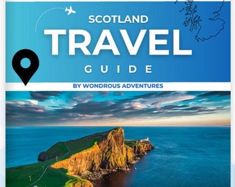 Scotland Travel Guide Travel Itinerary Template Trip Itinerary Printable Travel Guide Travel Agent Planner Holiday Vacation Planner