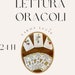 see more listings in the Letture dell'Oracolo section