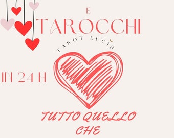 Carte Tarocchi Dettagliata | Stesso Giorno |24 H |cartomanzia risposte amore relazioni |consulto tarologia| Saint-Valentin