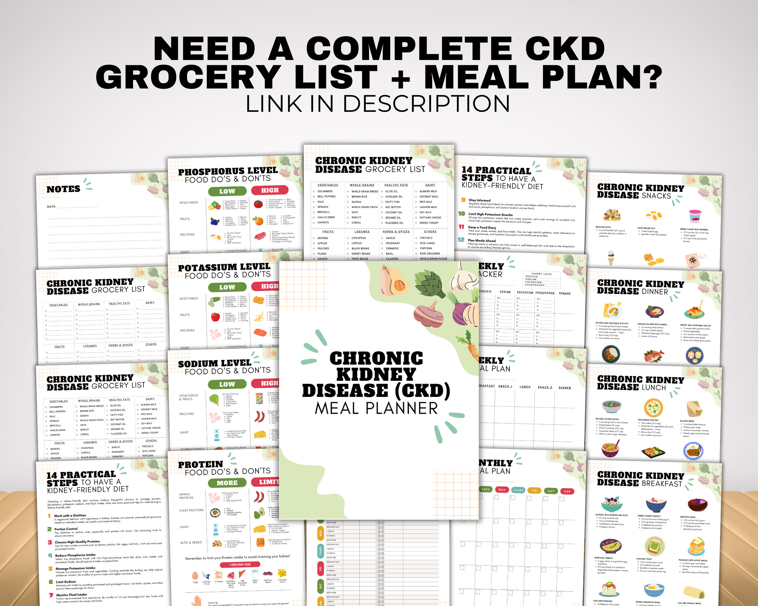 Kidney Diet Food List Nutrition Guide and Chronic Kidney Disease ...