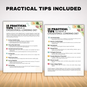 Cholesterol Lowering Food List, HDL and LDL Lipid Lowering Grocery Food Guide, Type 2 Diabetes High Blood Pressure Stroke Heart Disease image 4