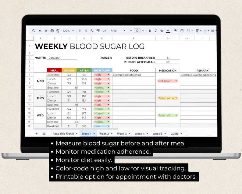 Blood Sugar Log Google Sheets Digital Diabetic Blood Sugar Tracker blood-sugar-log-google-sheets-digital-diabetic-blood-sugar-tracker