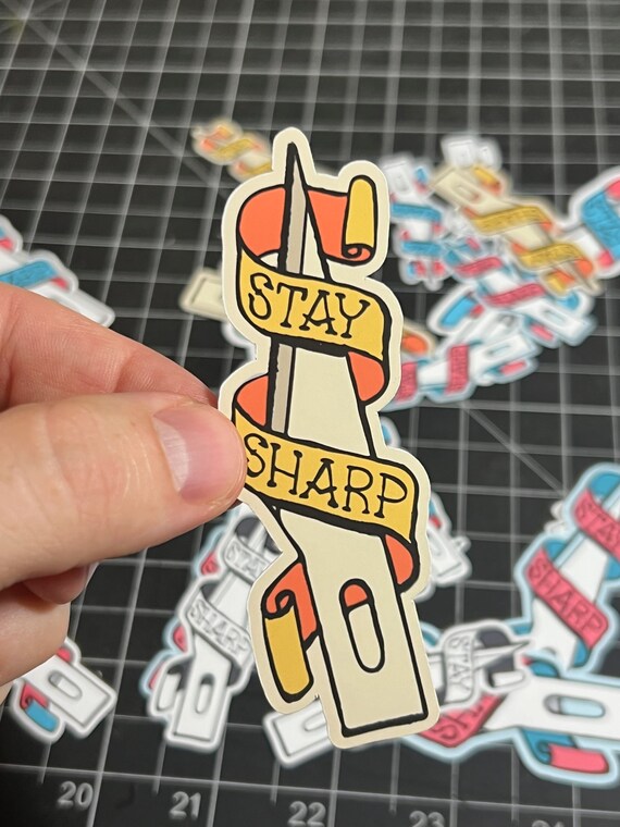 X-Acto Blade Vinyl Sticker or Magnet | Artists Designers Architects | Teachers and Students
