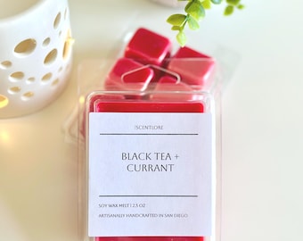 Pastillas de cera aromática en envase tipo concha / Pastillas de cera de soja hechas a mano / Fragancia para el hogar con aroma intenso / Regalo para ella / Decoración acogedora para el hogar