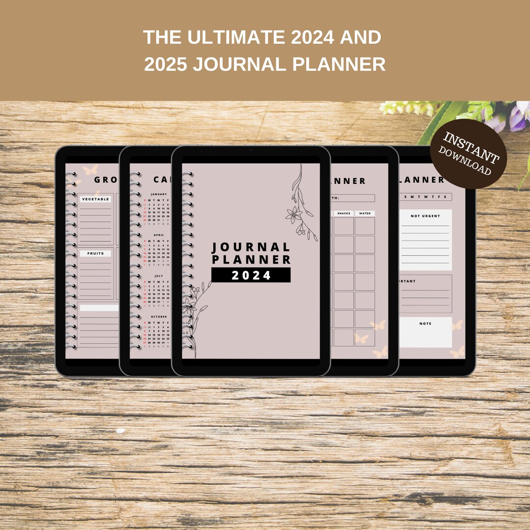 The Ultimate 2024 and 2025 Journal Planner Etsy