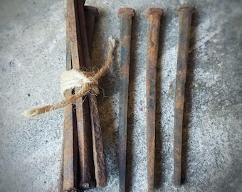 Antique Coffin Nails Oddities, Curiosities