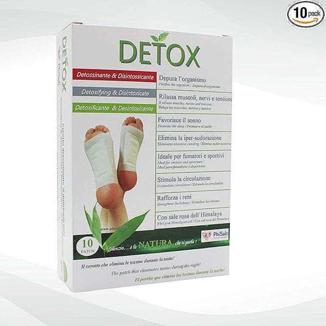 Salt Patch Detox Salt Patches | Detox Foot Patches | the Originals With Himalayan ...
