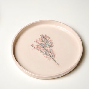 Elegant serving tray, Personalized dinnerware, Contemporary ceramics, Ceramic art piece, Modern ceramic dish, Clay plate, Unique serving platter, Handcrafted pottery, Ceramic dessert plate