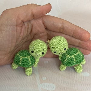Amigurumi Pattern Turtle Miniature PDF