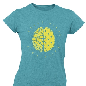 Pickleball Women&#39;s T-shirt Great Minds Dink Alike