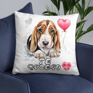 Cojín personalizable para regalar a tu persona especial. Regalo para novios. Regalo para amigos. imagen 4