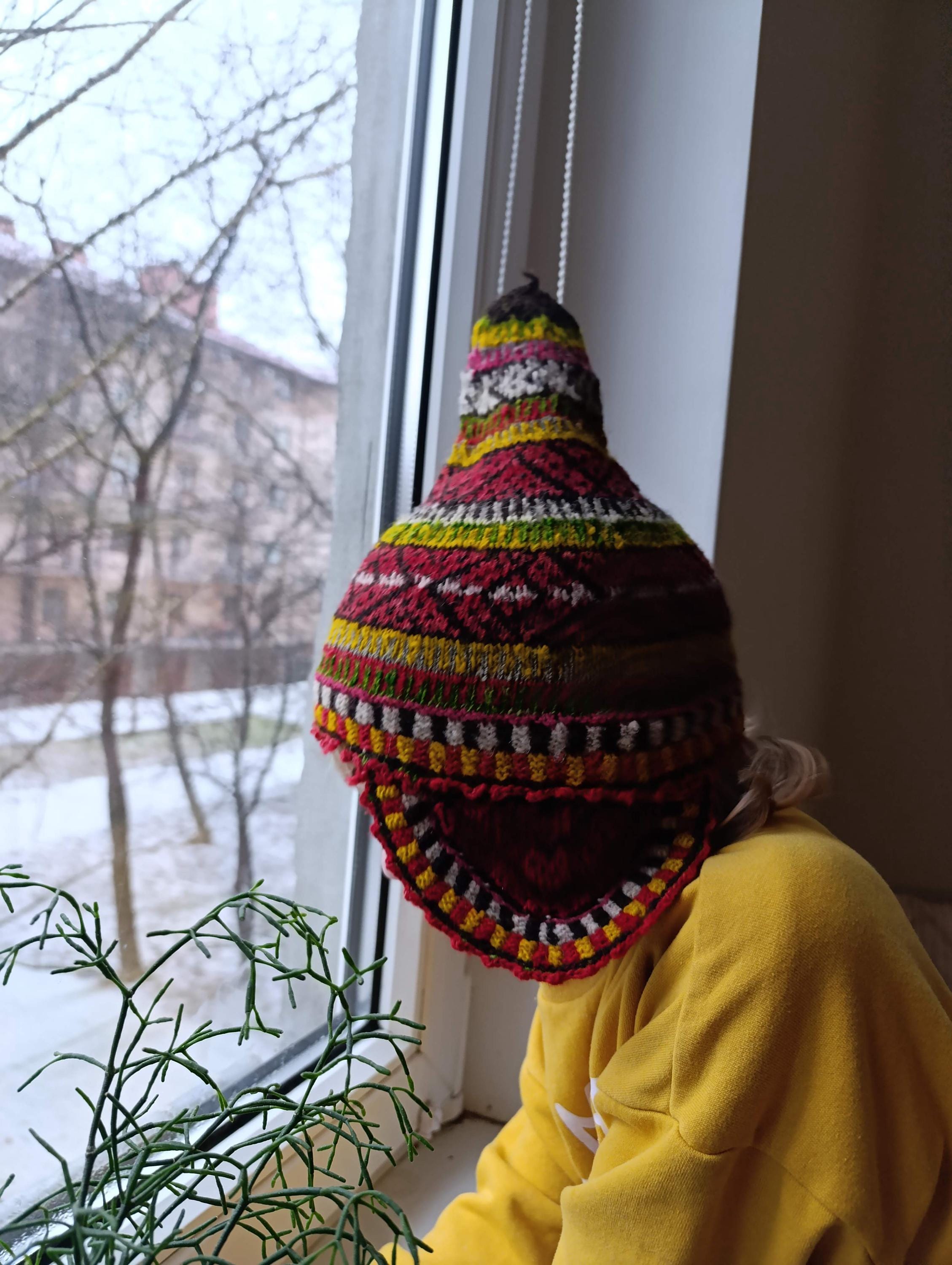 帽子 [Archive] 90s Nordic Pattern Chullo Hat 帽子 [Archive] 90s