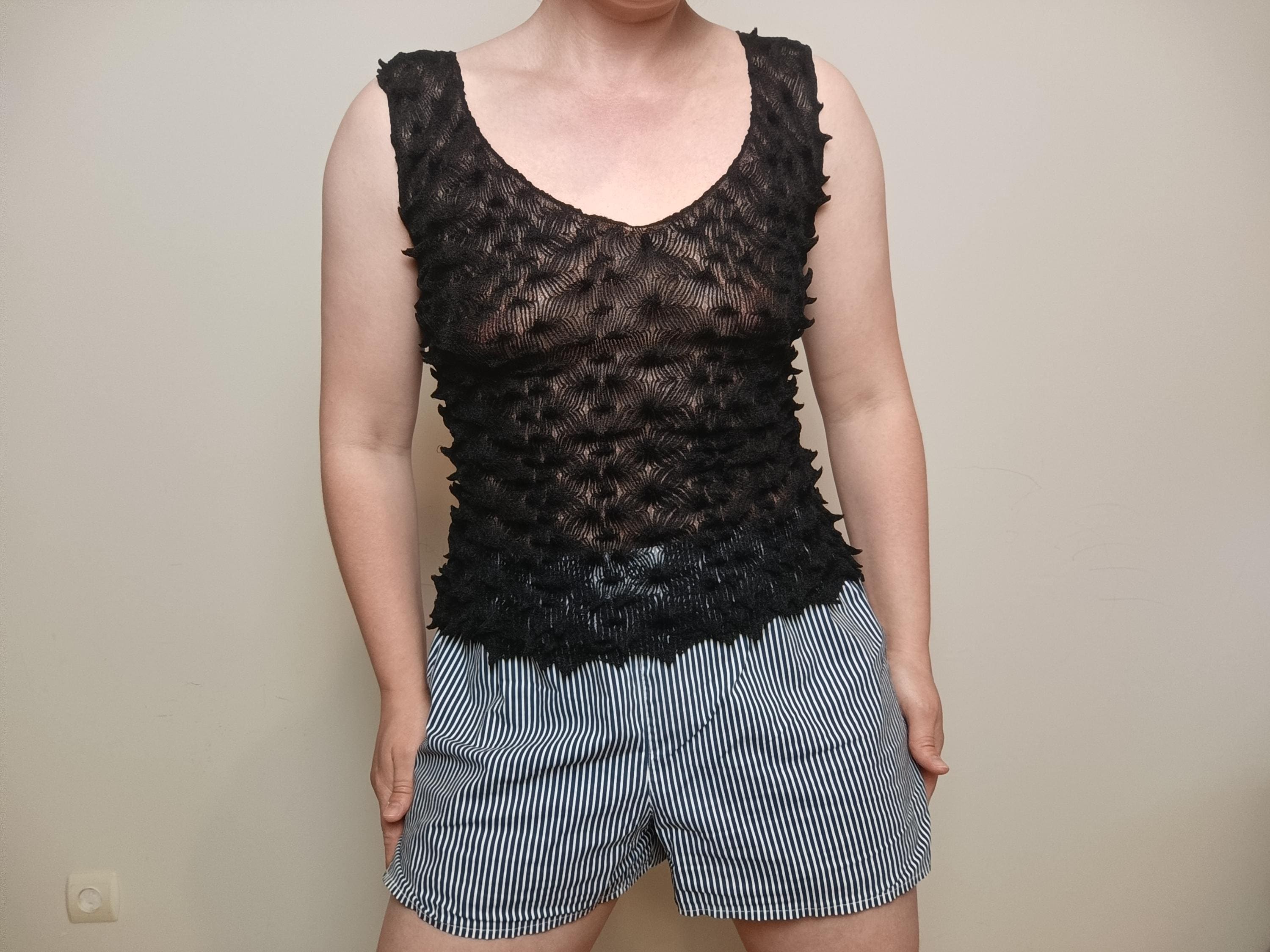Issey Miyake Popcorn Top