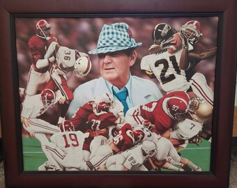Bear Bryant Alabama Football Picture