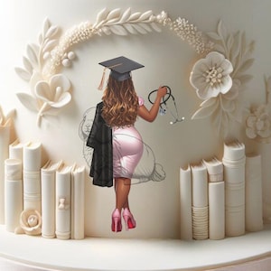 Imágenes prediseñadas de chica graduada Imágenes prediseñadas de graduación Imágenes prediseñadas de estudiantes de secundaria, universitarios y de último año de moda