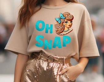 Clip Art Oh Snap Gingerbread Girl PNG
