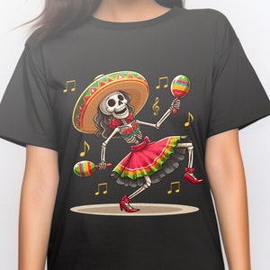 Tag der Toten Tanzendes Skelett PNG DÃa de los Muertos All Souls' Day Lustige Knochen Grafikdesign-Dekor
