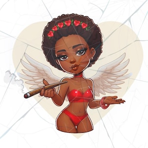 Singles Awareness Day Valentinstag 420 png Amor Engel Gelenk in der Hand-Verspielte und Humorvolle Wandkunst für die Freigeister