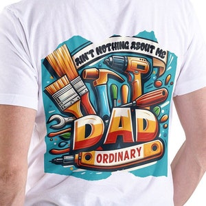 Vaderdag clipart papa png, vaderdag png, papa pop art png "Aint Nothing About Me Ordinary"