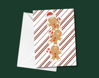 Gingerbread Christmas Card