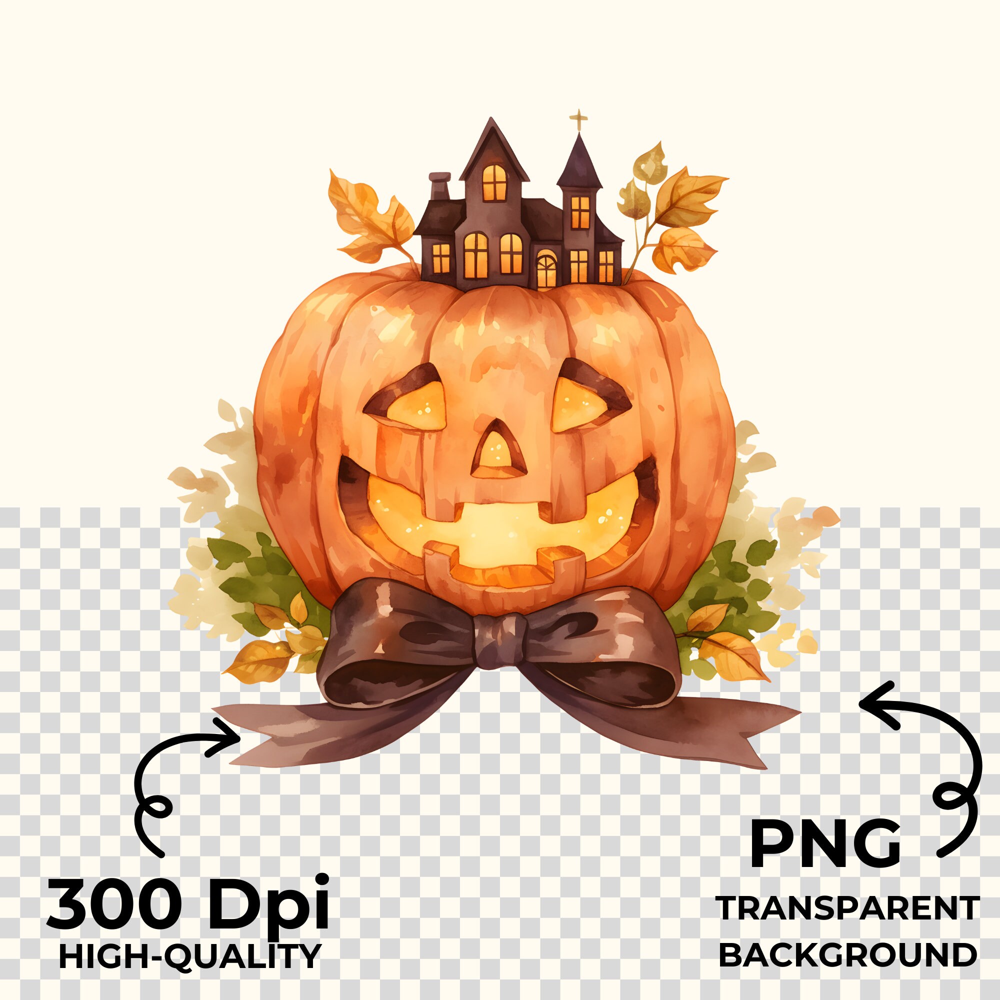 15 PNG : Pumpkin Bow Png, Halloween Pumpkin Png, Coquette Bow Halloween ...