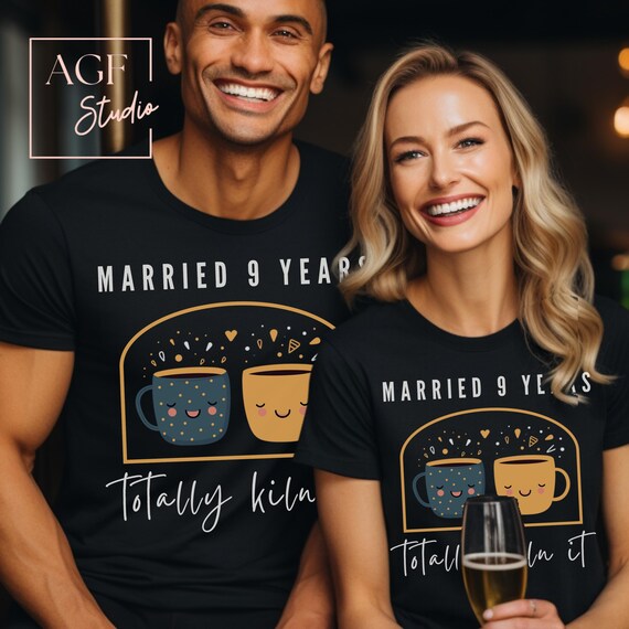 Anniversary T-Shirt Nine - 9 Wedding Anniversary Gift Anniversary T-Shirt Nine - 9 Wedding Anniversary Gift