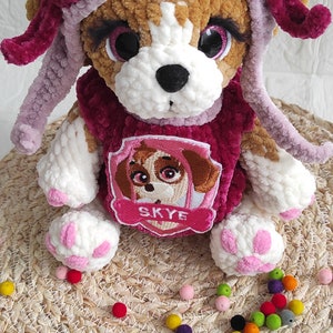 crochet_pattern_SKYE_PAW_patrol_English_language zdjęcie 9