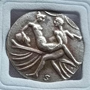 希少 古代 ローマコイン NERO ネロ帝 AS 古代ローマコイン 54-68年 セステルティウス銅貨 ネロ帝] 騎兵