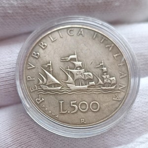 Italian l 500 coin - Etsy 日本