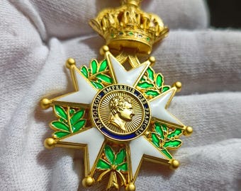 Legion of Honor Medal 2nd French Empire Reproduction Replica Numismatic Rare