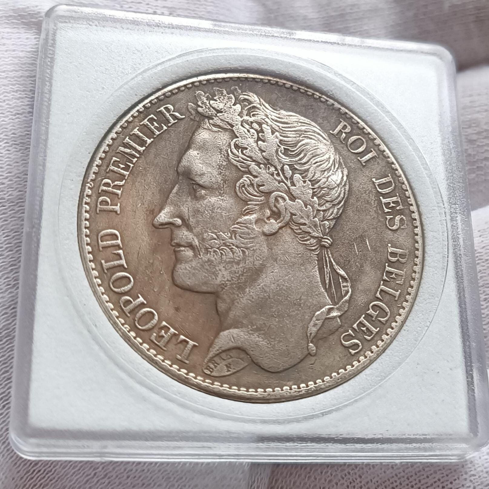 Belgium 5 francs - Etsy 日本