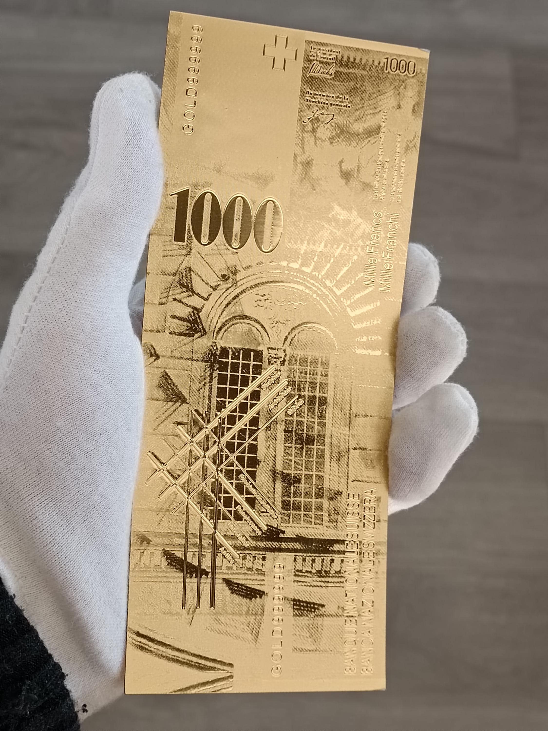 フランス WWⅡ 1941~1945年 財務省 1000Francs 美品＋＋ 紙幣