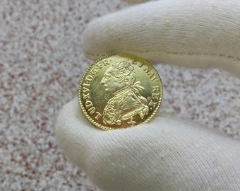 Louis d&#39;Or of Louis XVI 1774 Reproduction Replica Numismatic Rare