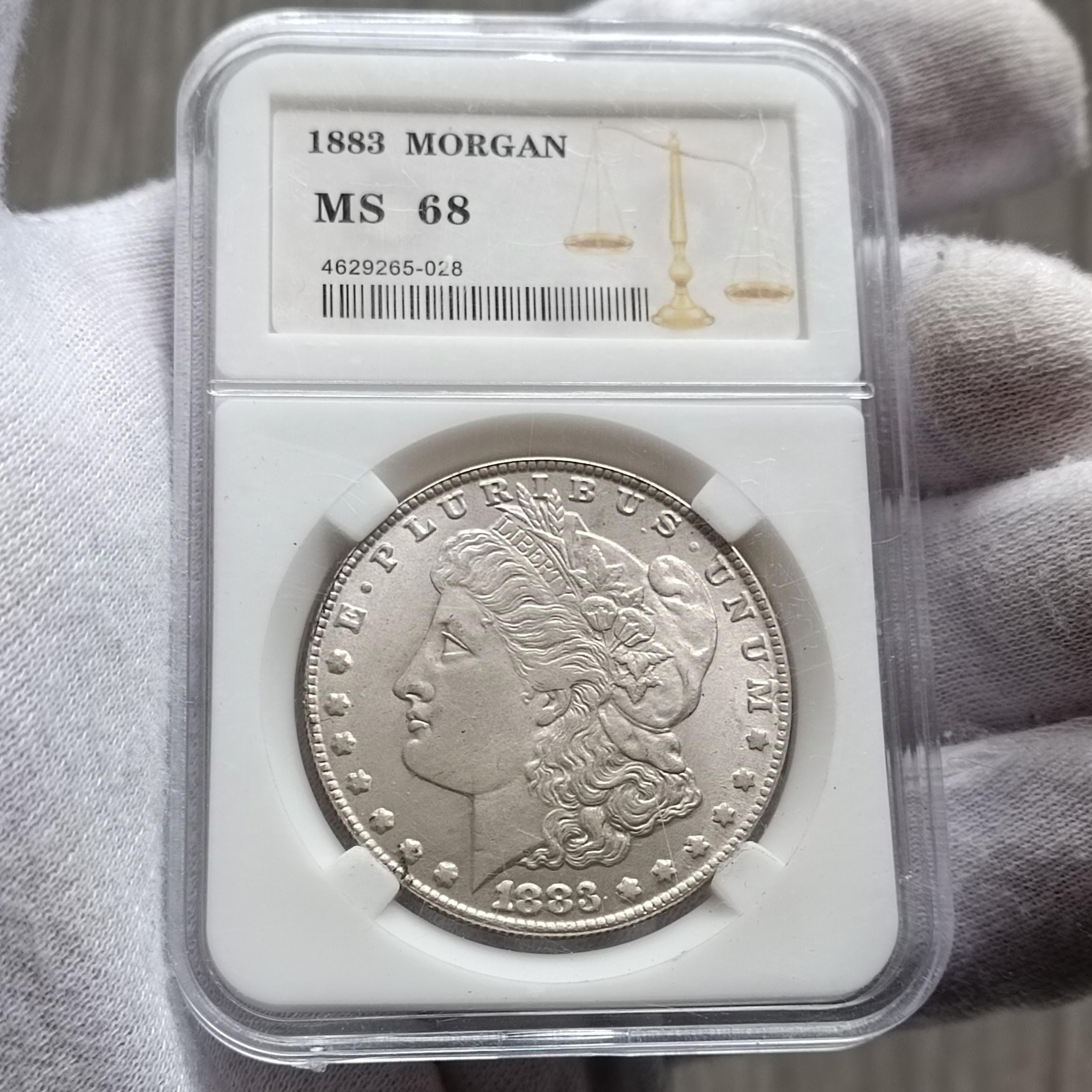1 Dollar Morgan Dollars 1883 D Reproduction Replica Numismatic