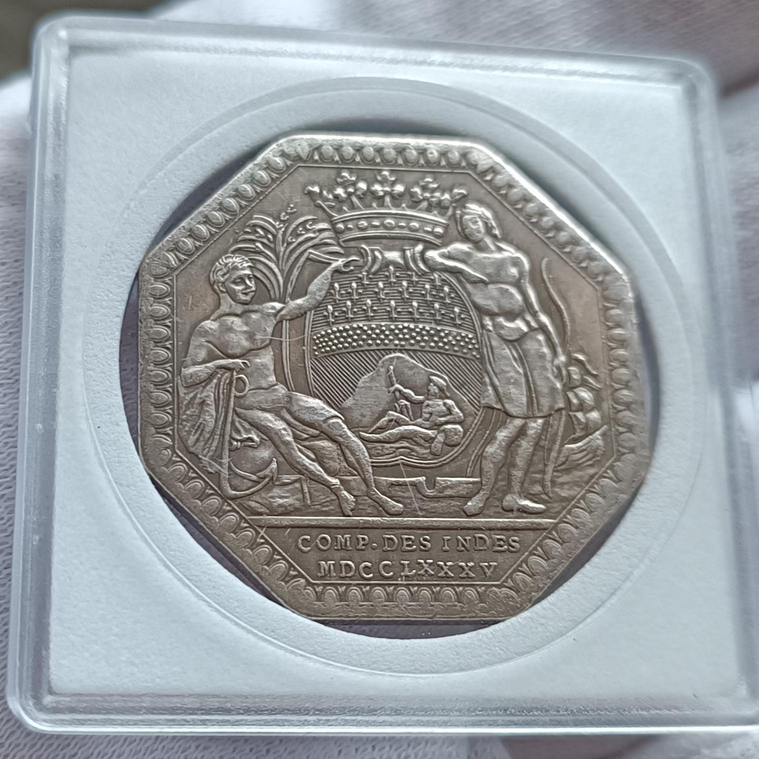 Token of the East India Company 1785 Reproduction Numismatic Replica