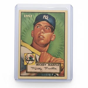 Rare Mickey Mantle - Etsy