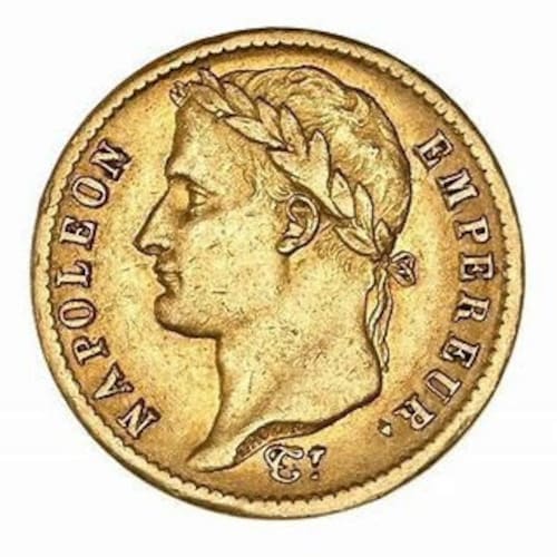 5フラン ナポレオン3世 1869 BB桂冠フランス皇帝ヘッド 純銀状態 FDC