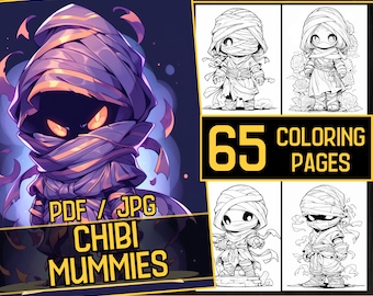 Chibi Coloring Books