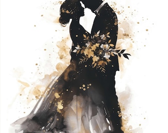 14 Hochzeit Invivation Clipart-Set, druckbare Aquarell Hochzeit Clipart, hochwertige JPGs, digitaler Download, kommerzielle Nutzung, Junk Journals