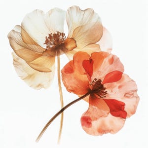 Conjunto de 11 clipart de decoração de flores secas, impressão de flores, clipart de aquarela para impressão, JPGs de alta qualidade, download digital, artesanato em papel