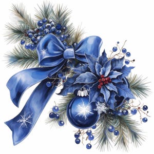 Lot de 13 objets de Noël, cliparts aquarelle imprimables, Illustration de fabrication de cartes, JPG haute qualité, téléchargement numérique Junk Journal
