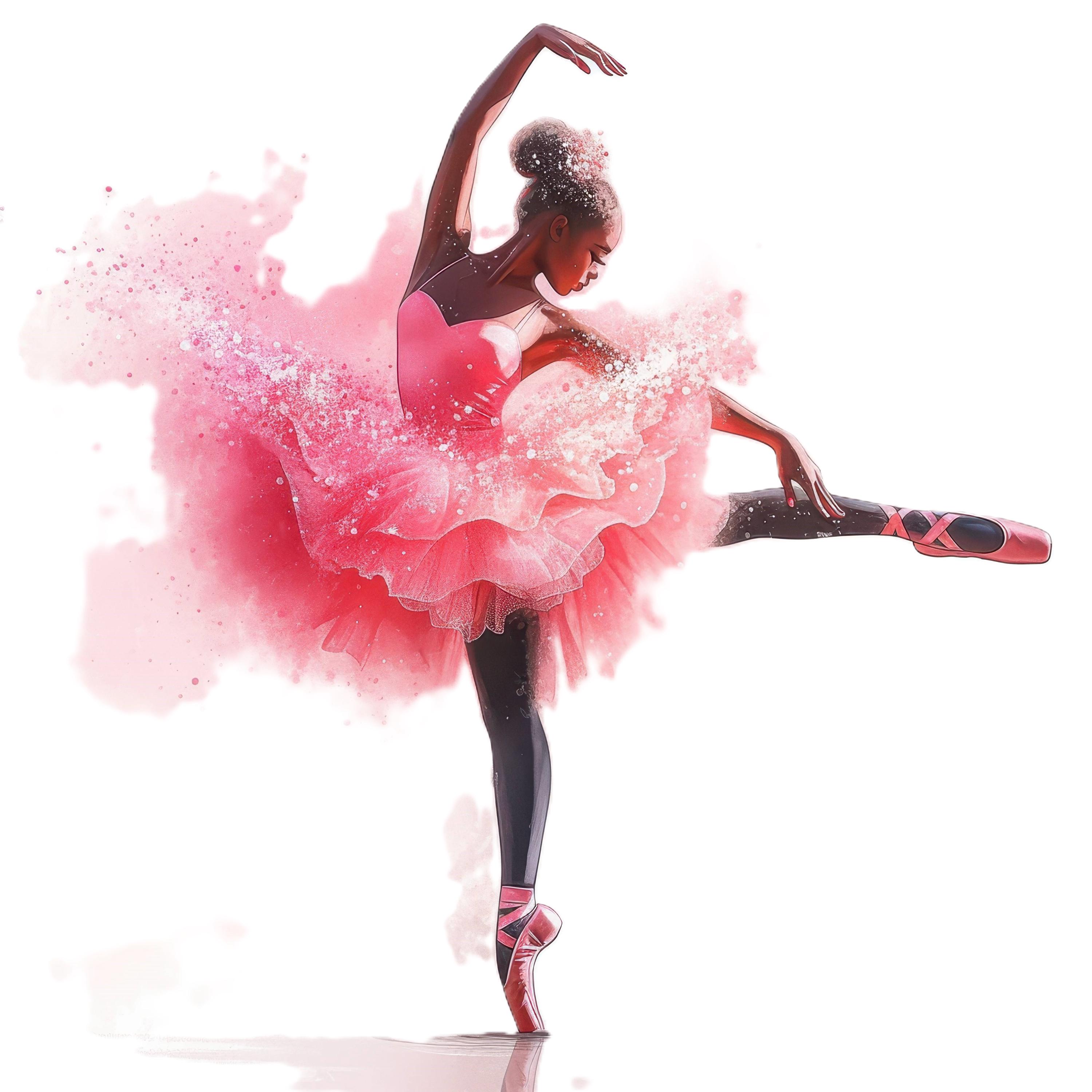 10 Ballerina Dancer Clipart Bundle, Ballerina Girl Illustrations ...