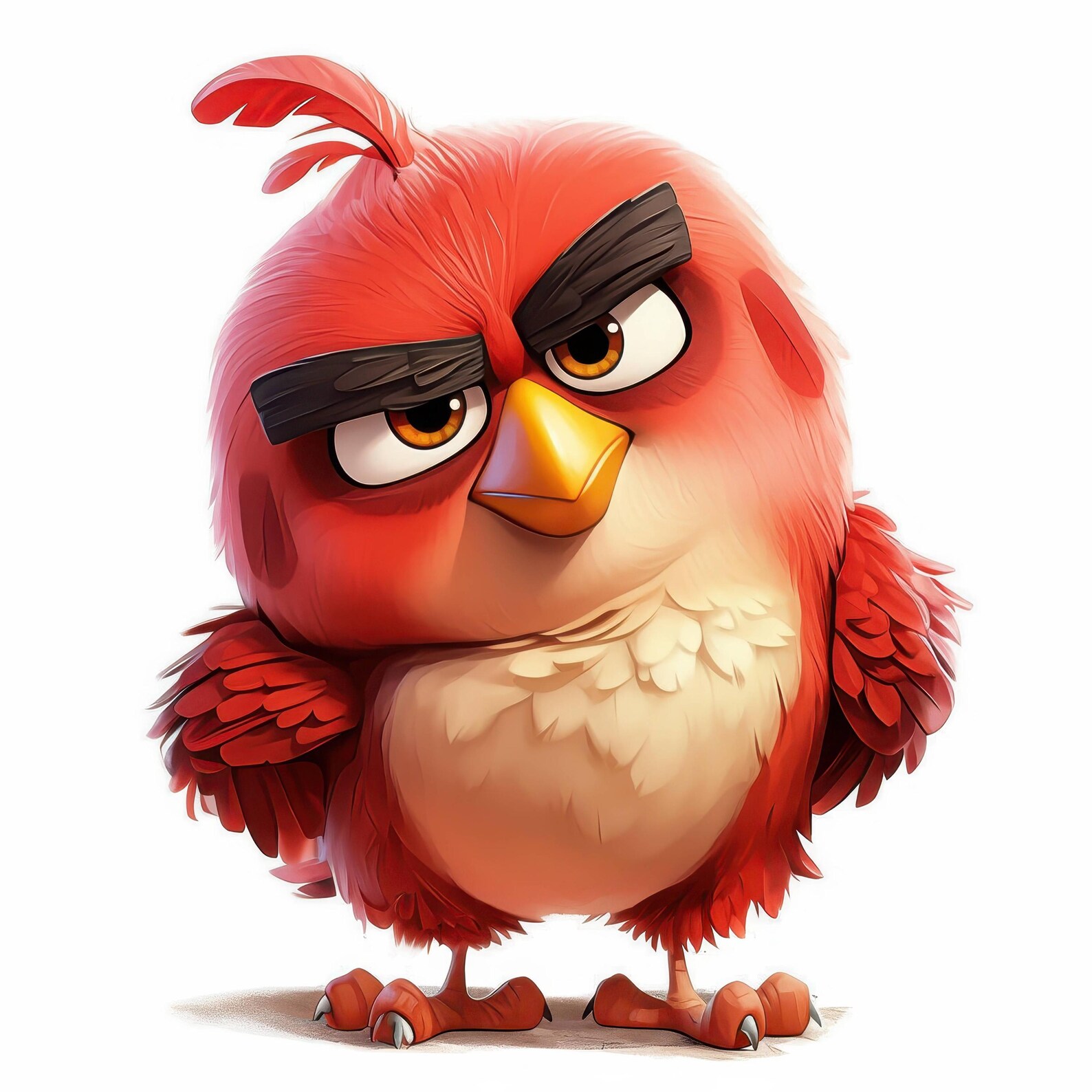 16 Cute Grumpy Birds Clipart Bundle, Bird Prints Illustrations ...