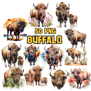 Bundle aquarelle de cliparts, ensemble de cliparts animaux de la ferme, Illustrations d'animaux de la forêt, cliparts animaux PNG graphiques, usage Commercial