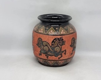 ビエンホア陶器の花瓶 ベトナム インドシナ 1930年 - Etsy 日本
