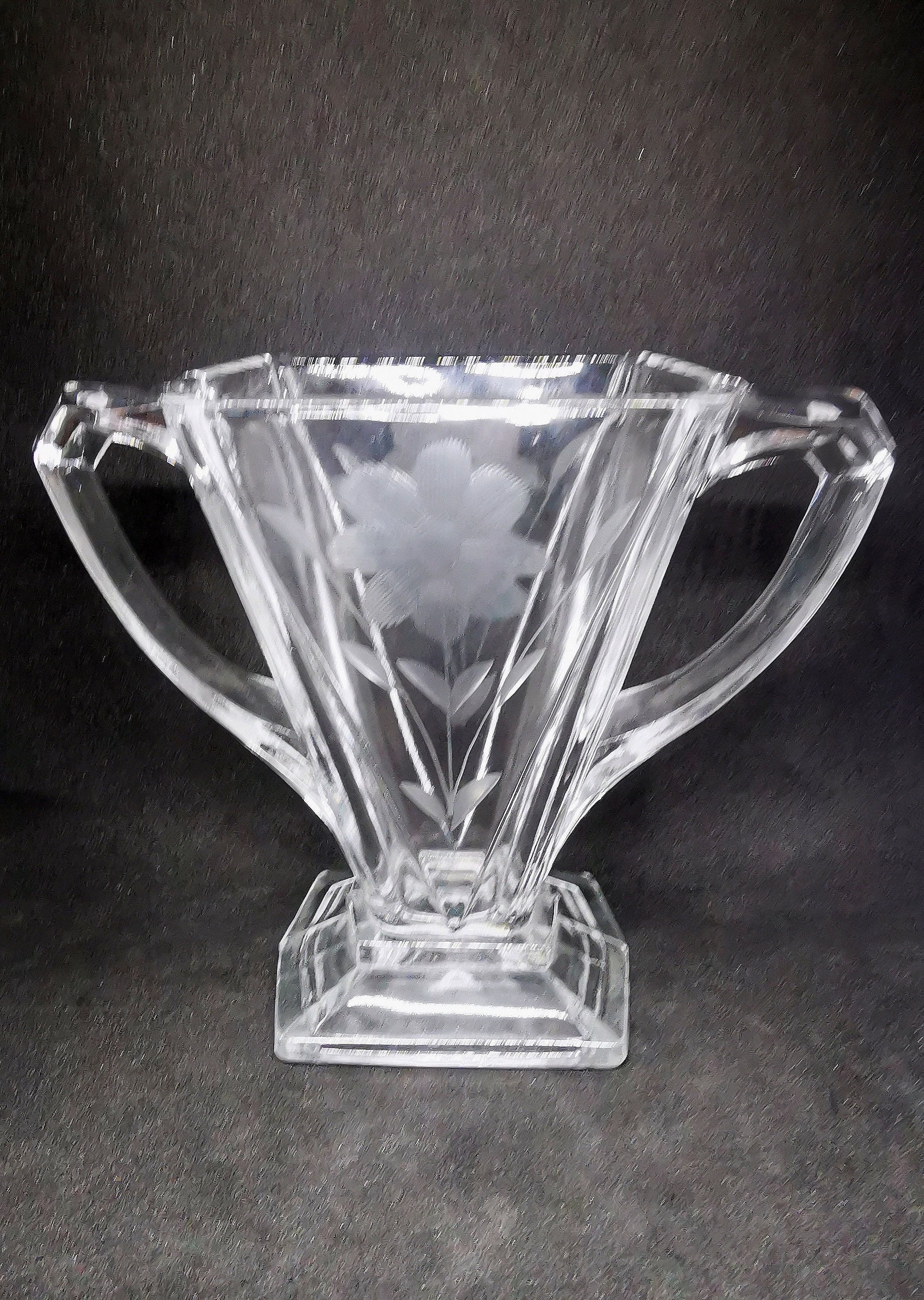 非常に希少で収集価値のあるヴィンテージ 1960 年代のガラス花瓶