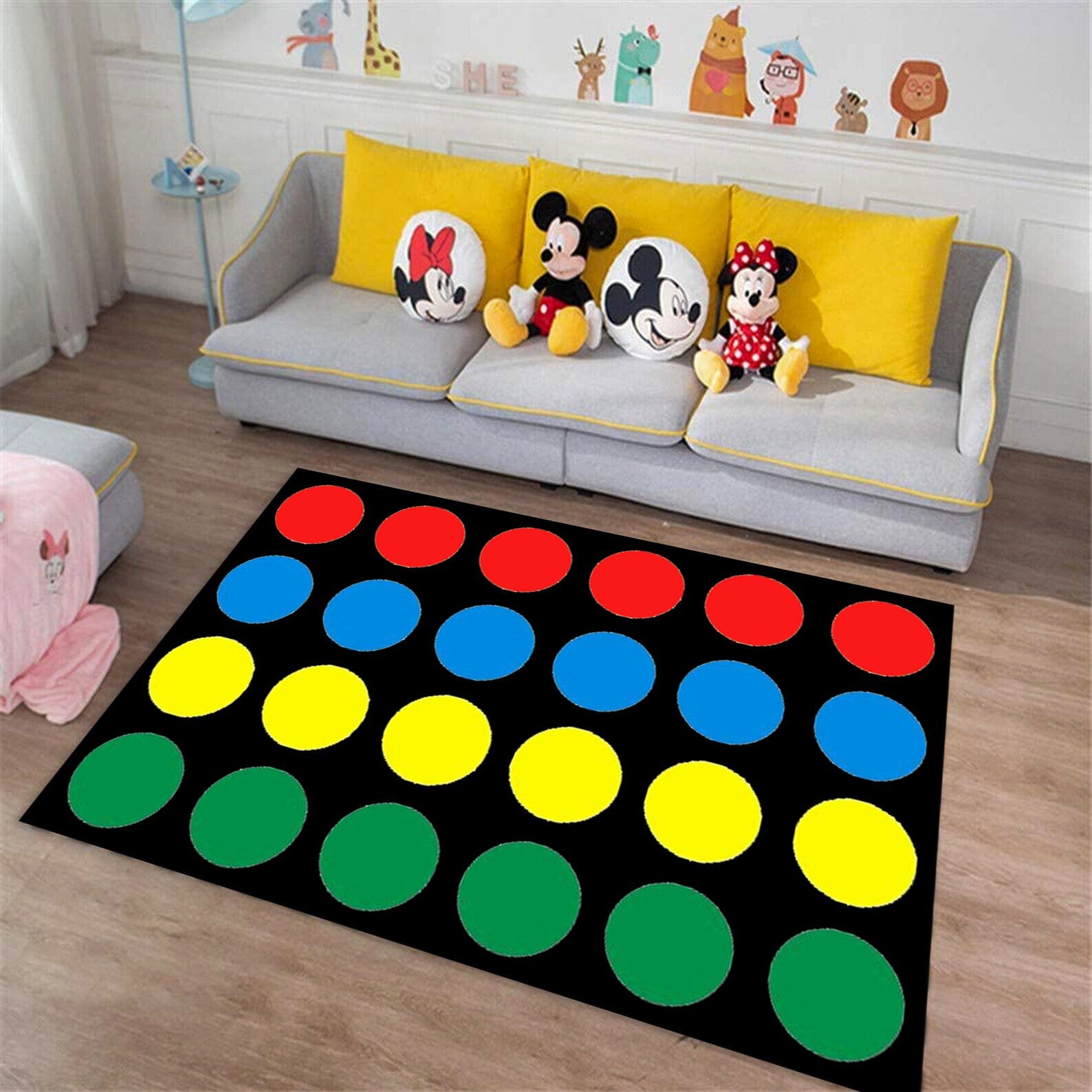 Twist Board Game Outdoor Sport Toy Funny Gift Kids Adult Body Twistering  Move Mat Parent-child Board Games Play Mat Table Game 